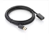 Ugreen Usb-A To Female 3.0 Extension Cable Black 3M
