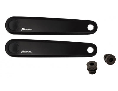 Crankset Miranda E-Bike Bosch-1 Isis-Delta 170Mm Zwart