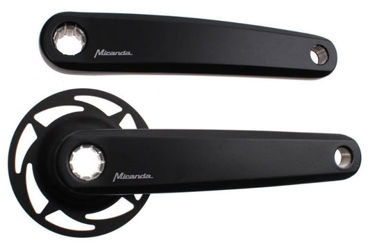 Crankset Miranda E-Bike Bosch-2 Isis Delta 170Mm - Zwart