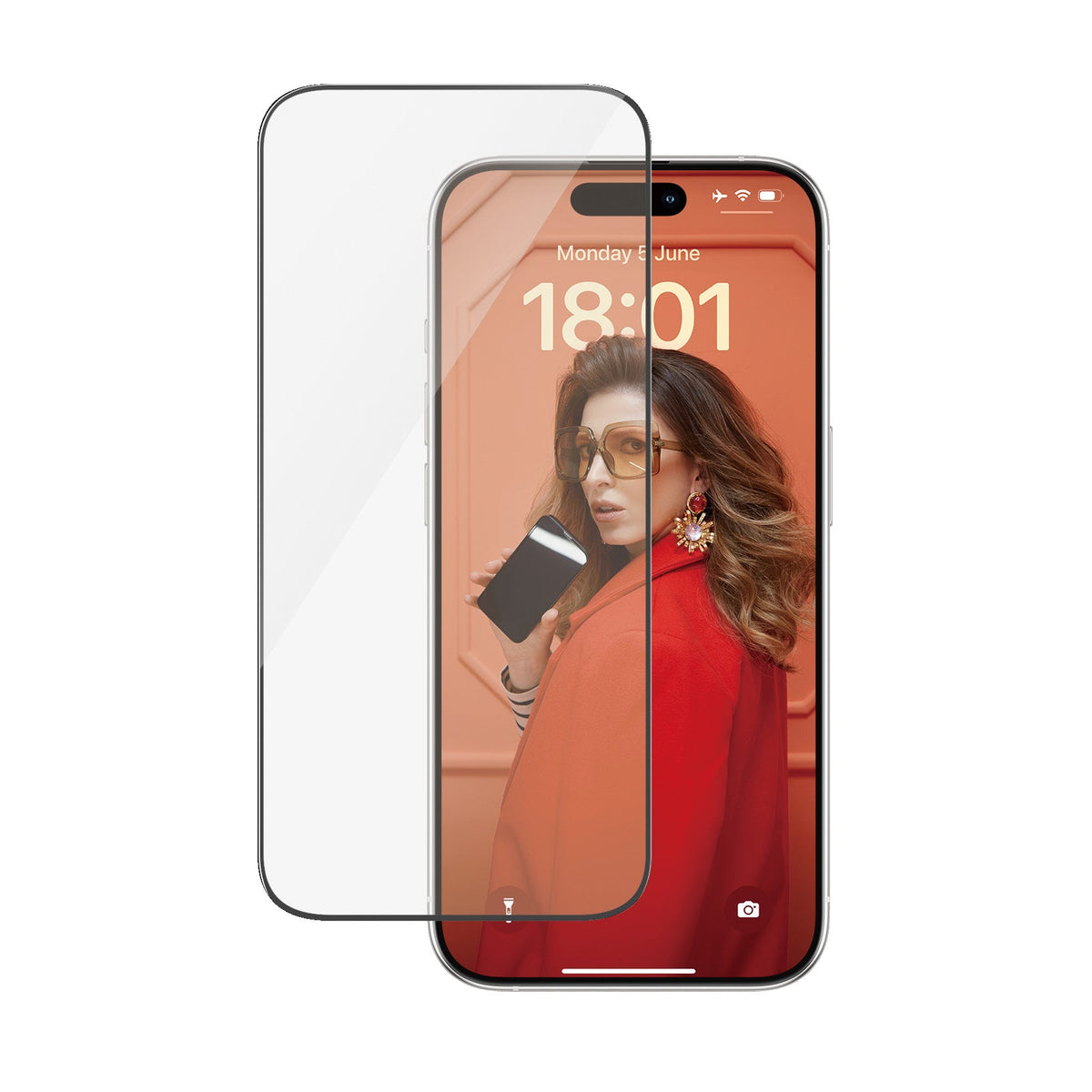 Panzerglass Screen Protector Iphone 15 Pro Uwf W Easyaligner