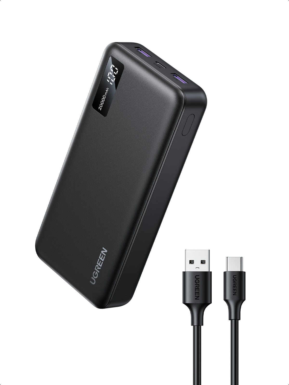 Ugreen 20000Mah Two-Way Fast Charging Powerbank Black