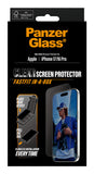 Panzerglass Ip 17 / 16 Pro Uwf Fastfit With Black Frame