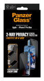 Panzerglass Privacy Bk Rahmen Ip 17 Pro Max Uwf Fastfit