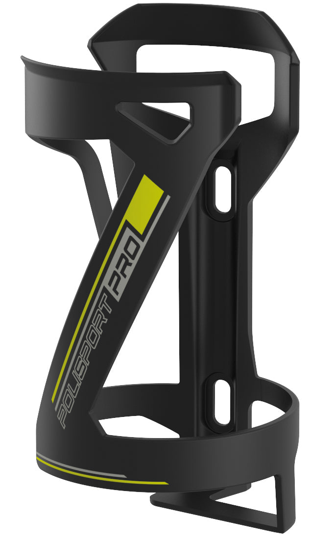 Bidonhouder Polisport Side Cage - Zwart/Lime Groen