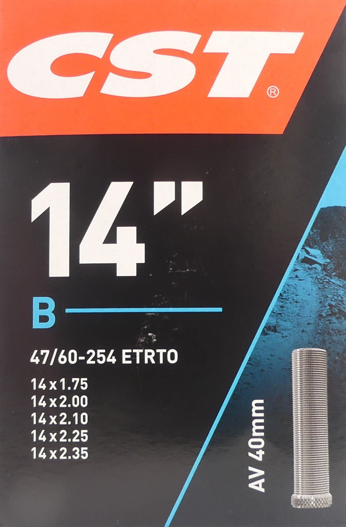 Binnenband Cst Av40 14" / 47/60-254