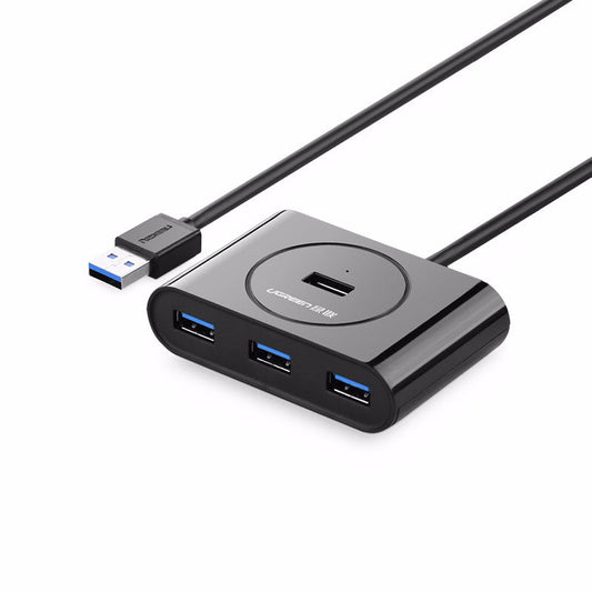 Ugreen Hub Usb 3.0 A 4-Ports Black 1M