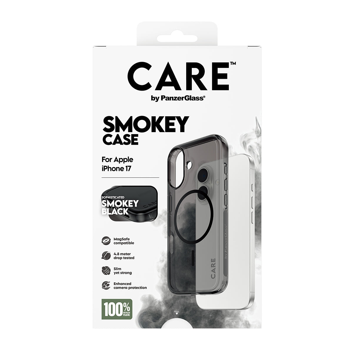 Care By Panzerglass Case Urban Expl Smokey Bk Magsafe Ip 17