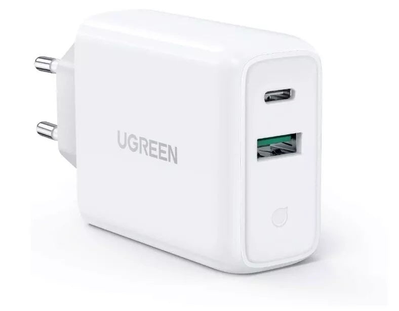 Ugreen 36W Dual Port Charger Eu Usb-A/Usb-C