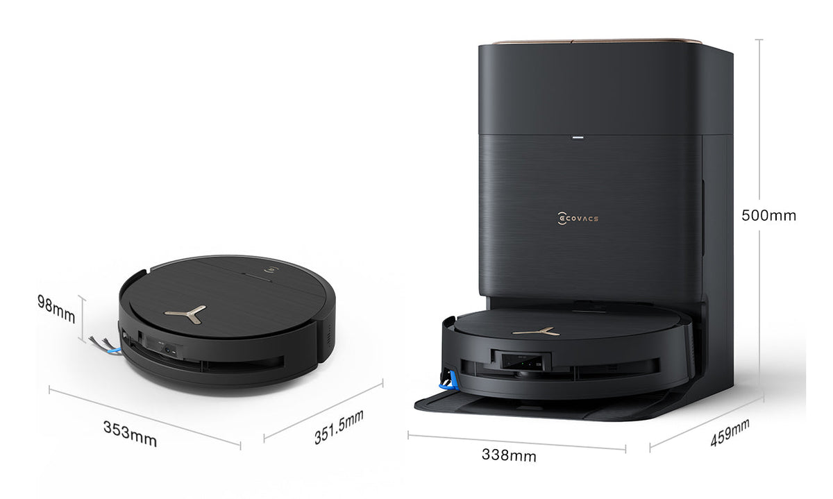 Ecovacs X9 Pro Black Saug-Wischroboter