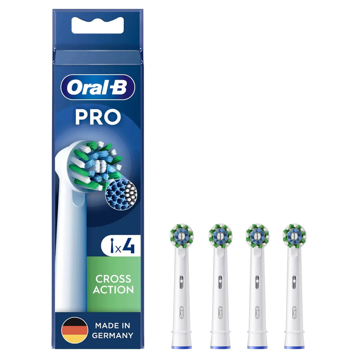 Oral-B Toothbrush Heads Pro Crossaction 4 Pcs.