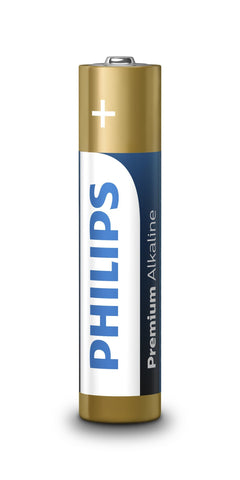 1X4 Philips Premium Alkaline Aaa Batterie