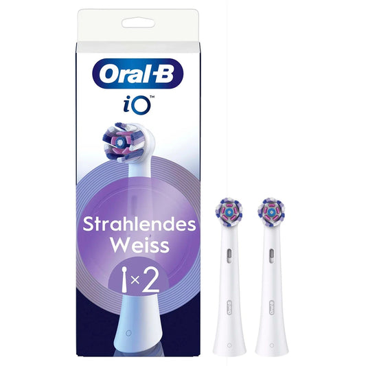 Oral-B Io Aufsteckbürsten Radiant White 2Er