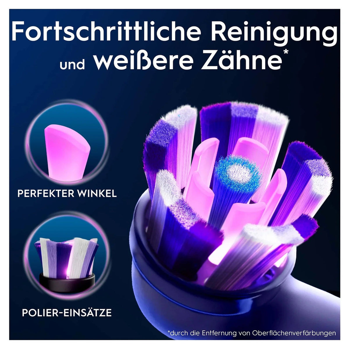 Oral-B Io Aufsteckbürsten Radiant White 2Er