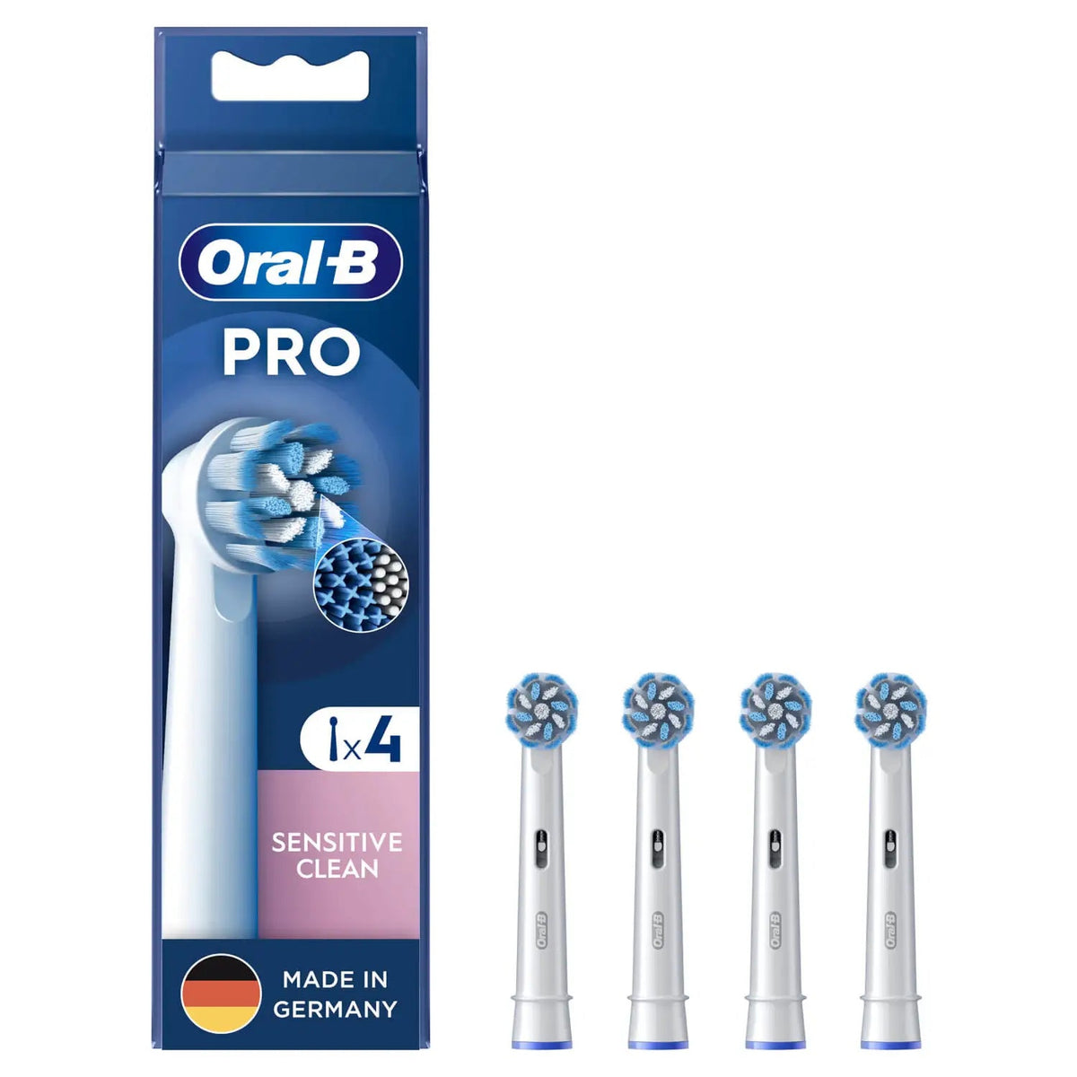 Oral-B Toothbrush Heads Pro Sensitive Clean 4 Pcs.