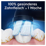 Oral-B Io Aufsteckbürsten Sanfte Reinigung Black 4Er