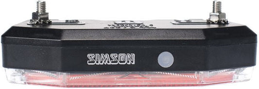 Batterij Bagagedrager Achterlicht Simson Tunnel 3 Led - Auto/On/Off