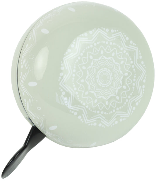 Fietsbel Ding-Dong Widek Mandala Ø80Mm - Frost Grey