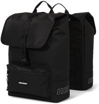 Gerecyclede Dubbele Fietstas Urban Proof Cargo 38 Liter 30 X 15 X 42 Cm - Zwart