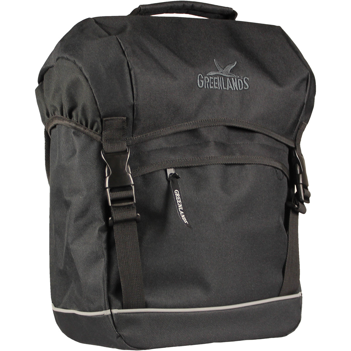 Fietstas Greenlands Travel 20 Liter 30 X 37 X 17 Cm - Zwart