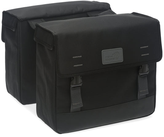 Dubbele Fietstas New Looxs Origin Double 39 Liter 35 X 33 X 15 Cm - Zwart