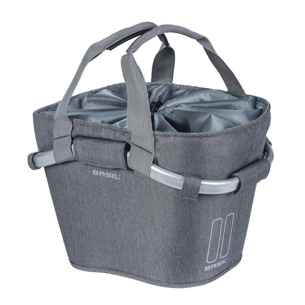 Fietsmand Basil 2Day Carry All 15 Liter 28 X 37 X 25 Cm - Grijs