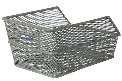 Fietsmand Basil Cento S Fm Met Vaste Montage 31 X 21 X 9 Cm - Olijfgroen