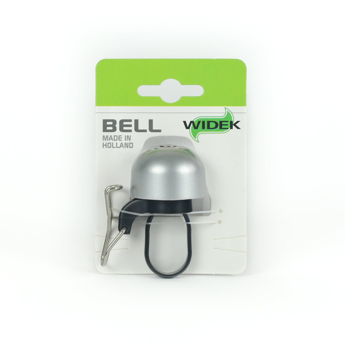 Fietsbel Widek Paperclip Mini - Zilver