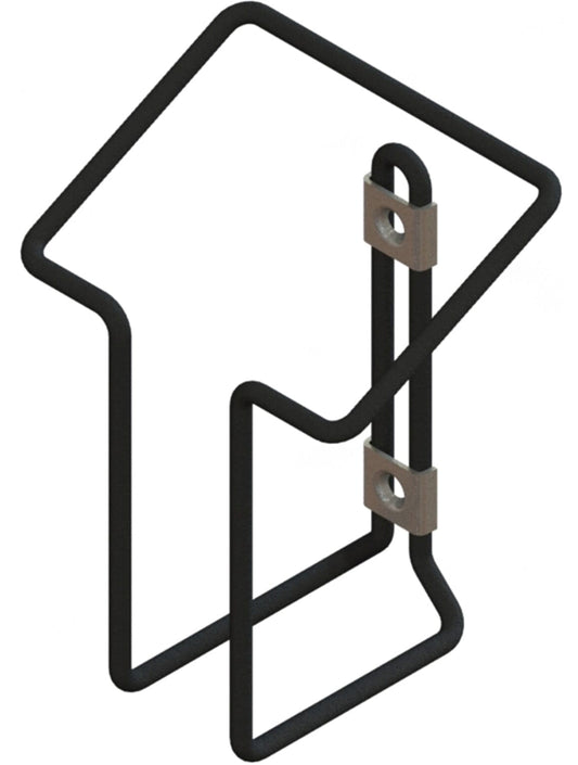 Laderhouder Steco - Mat Zwart