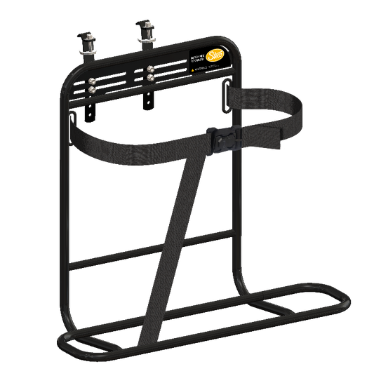 Buggydrager Steco Buggy-Mee Advanced - Mat Zwart