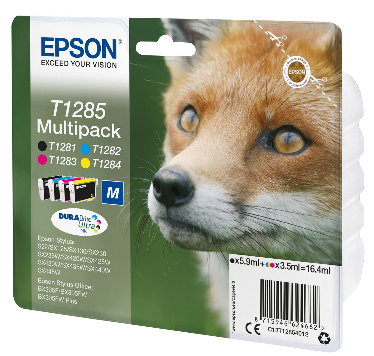 Epson Durabrite Ultra Multipack T 128                     T 1285