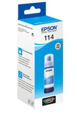 Epson Ecotank Cyan T 114 70 Ml               T 07B2