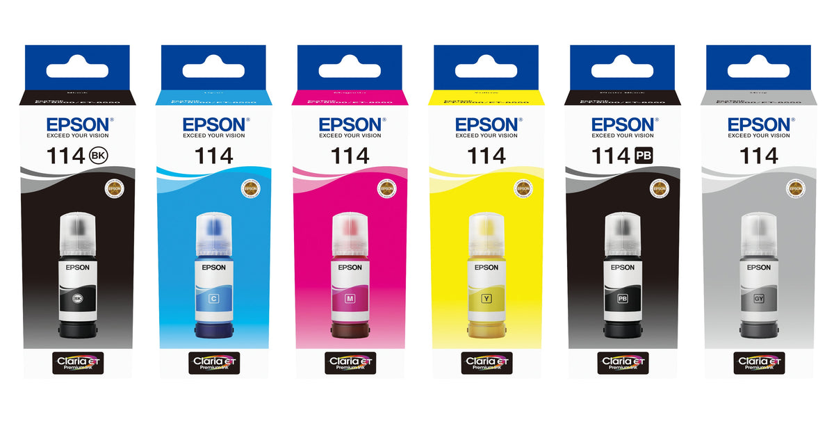 Epson Ecotank Cyan T 114 70 Ml               T 07B2