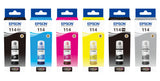 Epson Ecotank Cyan T 114 70 Ml               T 07B2