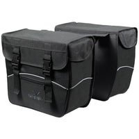 Dubbele Fietstas Greenlands 34 Liter 35 X 31 X 16 Cm (2X)  - Zwart