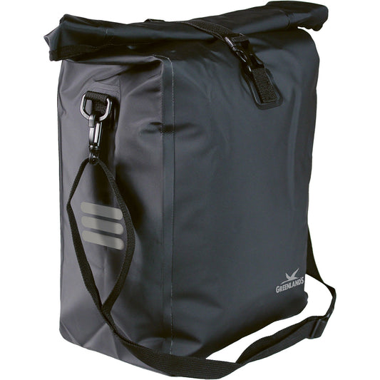 Fietstas Greenlands Waterproof Large 23 Liter 31 X 50 X 15 Cm - Zwart