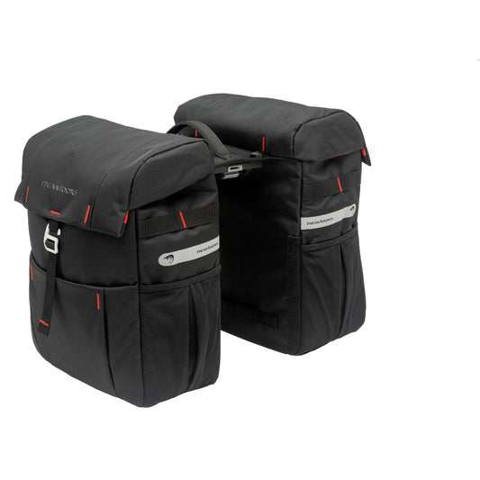 New Looxs Fietstas Dubbel Vigo Black Mik 37L