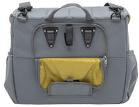 Enkele Fietstas New Looxs Mondi Joy Single 18,5 Liter 36 X 16 X 32 Cm - Quilted Grey