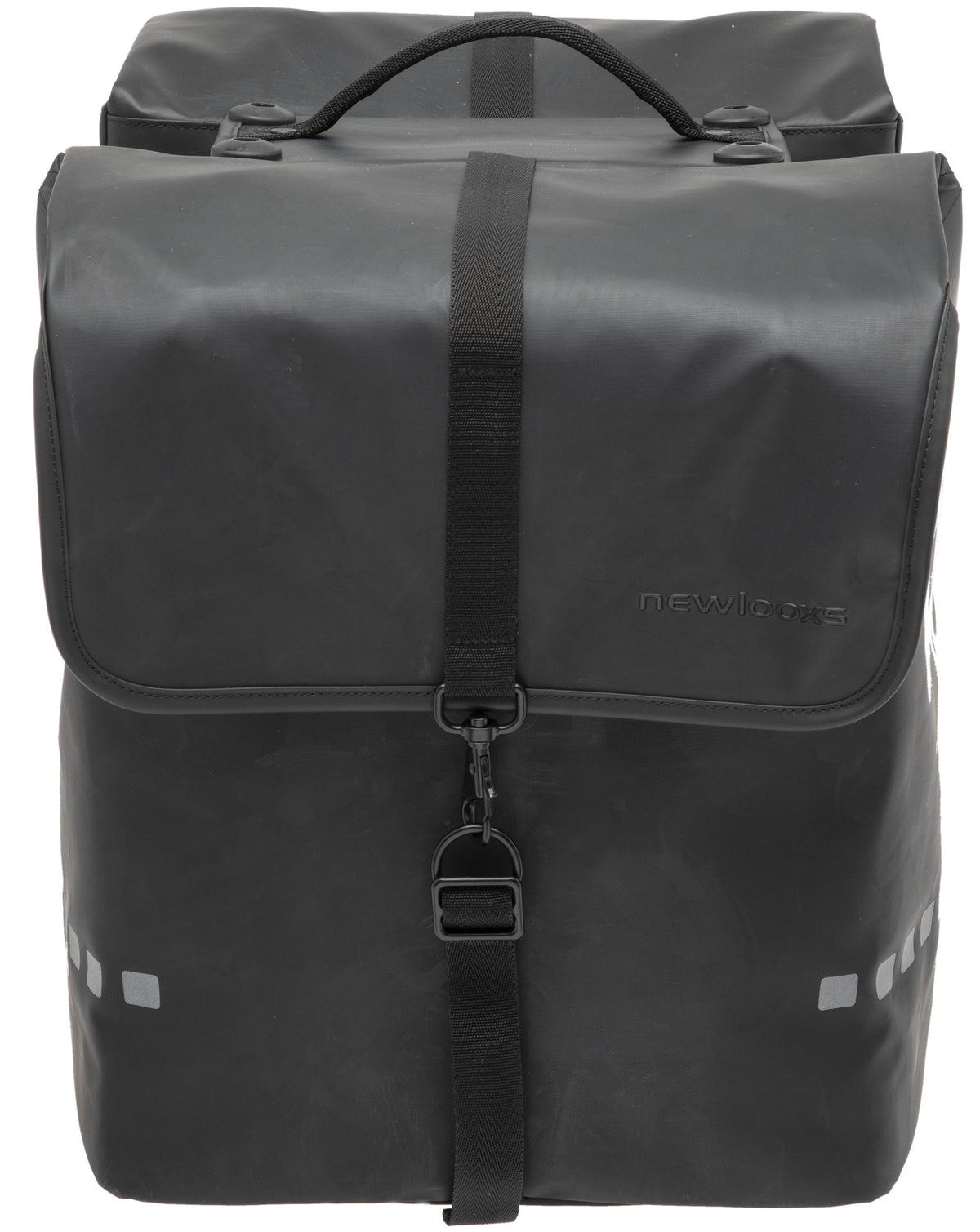 Dubbele Fietstas New Looxs Odense Double Racktime 39 Liter 34 X 16 X 38 Cm (X2) - Zwart
