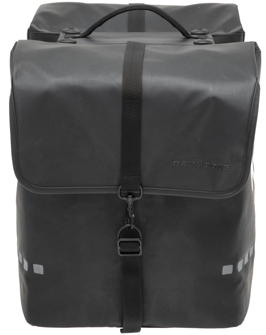 Dubbele Fietstas New Looxs Odense Double Racktime 39 Liter 34 X 16 X 38 Cm (X2) - Zwart