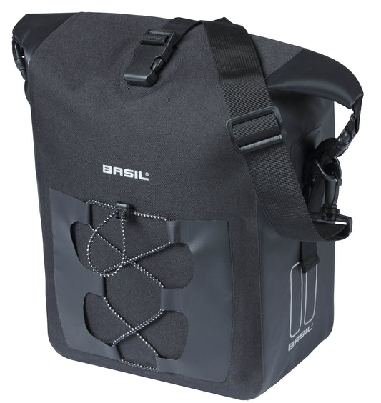 Fietstas Basil Navigator Waterproof M 12-15 Liter 25 X 14 X 34 Cm - Zwart