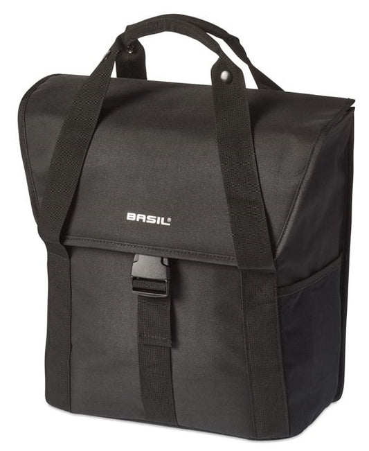 Enkele Fietstas Basil Go 16 Liter - Zwart