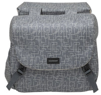 Dubbele Fietstas New Looxs Mondi Joy Double Rt 38 Liter 37 X 16 X 32 Cm (2X) - Ivy Grey