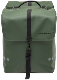 Dubbele Fietstas New Looxs Odense Double Racktime 39 Liter 34 X 16 X 38 Cm (X2) - Groen