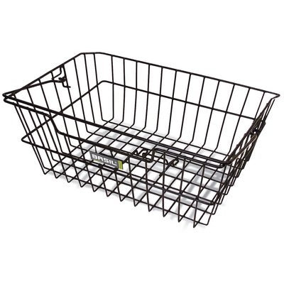 Fietsmand Basil Cairo Met Dragerbevestiging 41 X 31 X 17 Cm - Zwart