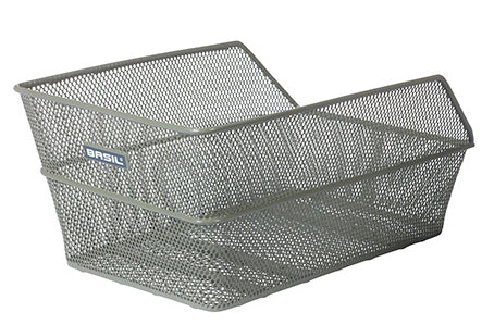 Fietsmand Basil Cento Fm Met Vaste Montage 38 X 24 X 11 Cm - Olijfgroen