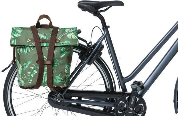 Fietsrugzak Basil Ever Green 14 Tot 19 Liter 28 X 16 X 35 Cm - Thyme Groen