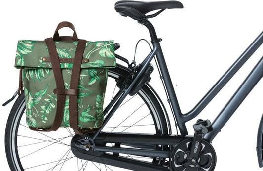 Fietsrugzak Basil Ever Green 14 Tot 19 Liter 28 X 16 X 35 Cm - Thyme Groen