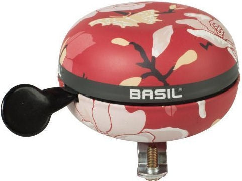 Fietsbel Ding-Dong Basil Magonolia Big Bell Ø80Mm - Poppy Red