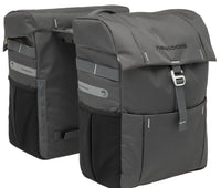Dubbele Fietstas New Looxs Vigo Double Racktime 37 Liter 31 X 15 X 40 Cm (2X) - Grijs