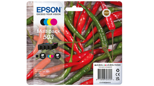 Epson Multipack T 503 Bk/C/M/Y T 09Q6